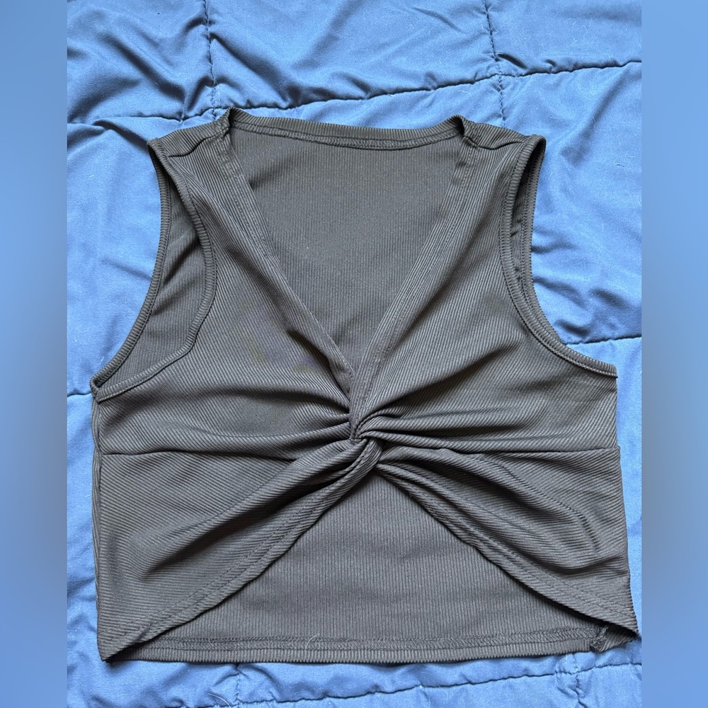 MUST BE BUNDLED Twist Front Sleeveless Top